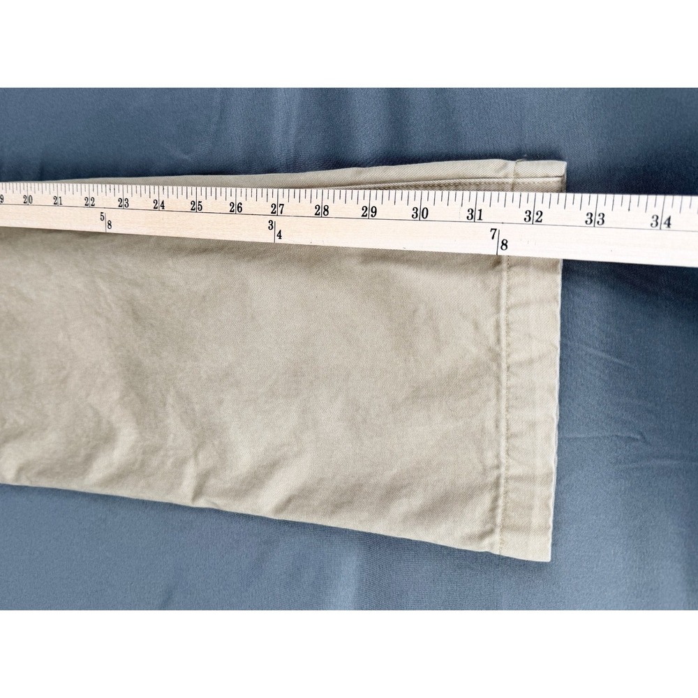Burberry Brit Men's 36x32 Khaki Chino Pants Classic Fit Cotton Casual Preppy - Picture 7 of 7